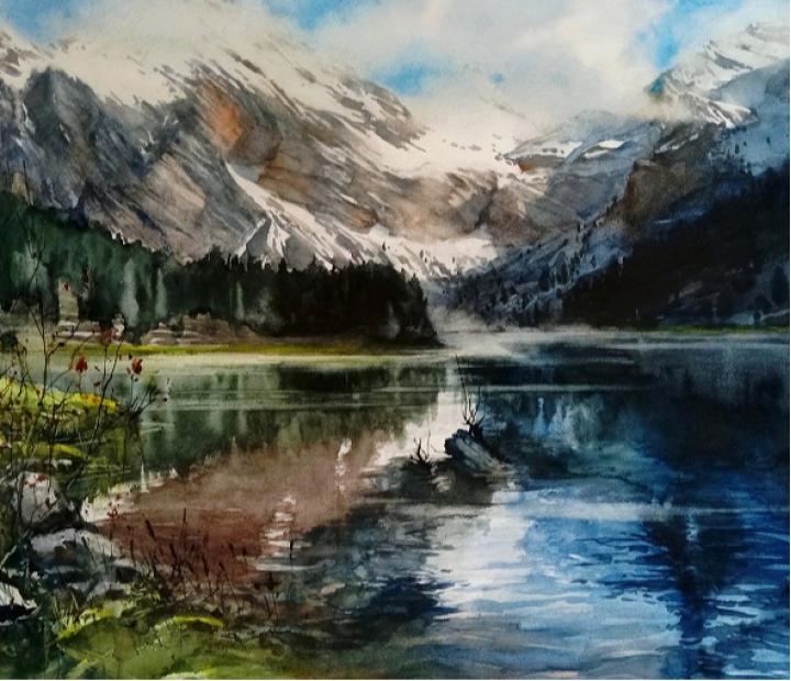 Sentimiento en acuarela. Martes