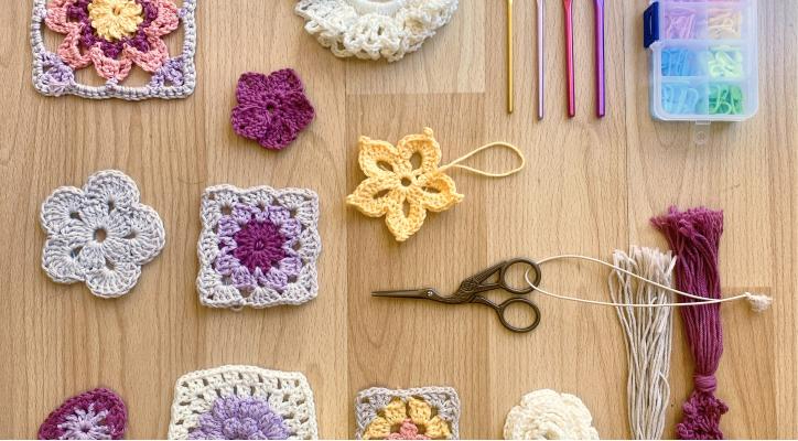 Tejer con aguja de ganchillo. Iniciación. Turno 2