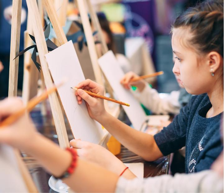 Dibujo y pintura para niños y niñas. De 6 a 9 años