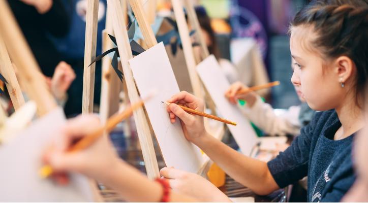 Dibujo y pintura para niños y niñas. De 6 a 9 años