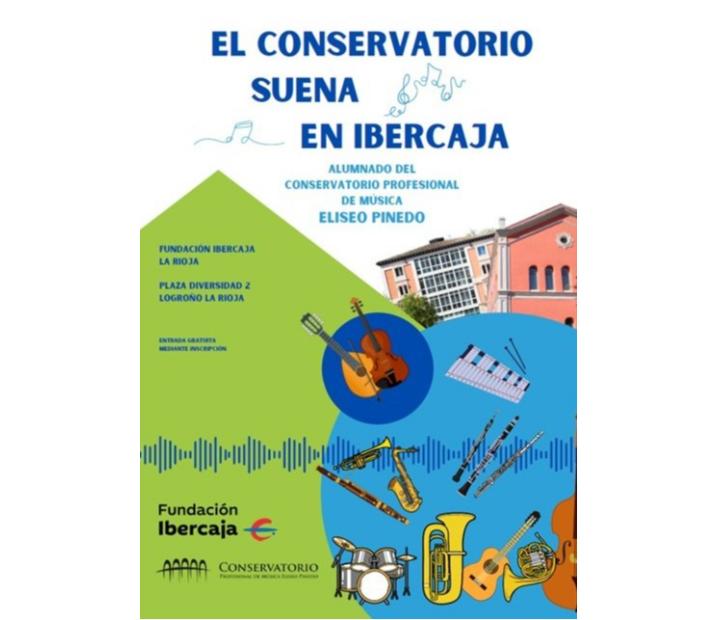 El Conservatorio suena en Ibercaja. Departamentos de Viento Madera y Canto