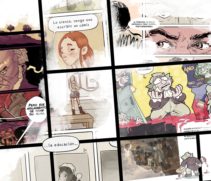 Cómic Universo Goya