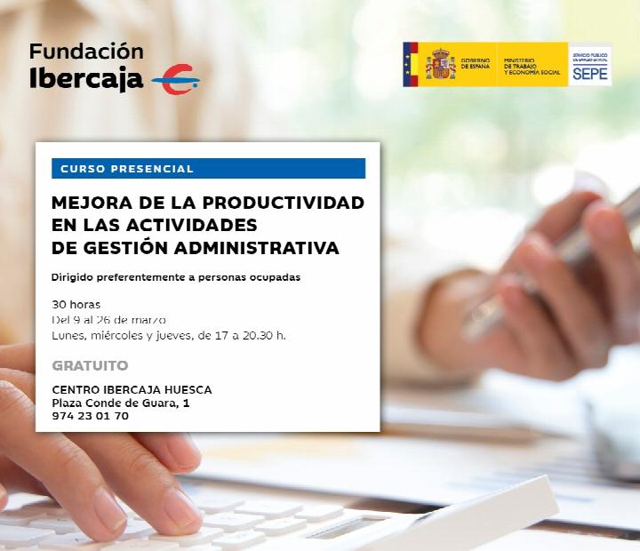 Mejora de la productividad en las actividades de gestión administrativa. ADGD373PO