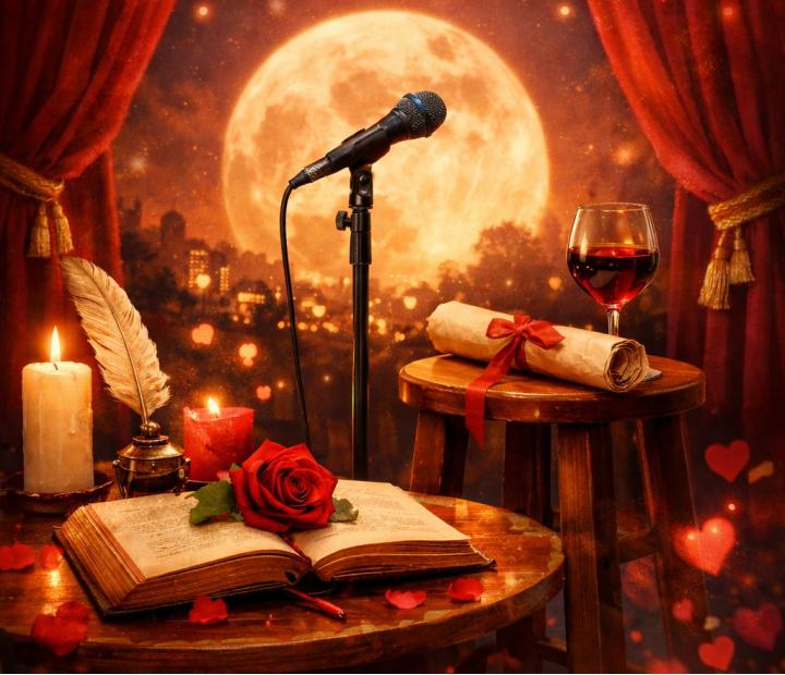 Enaversados. Recital poético musical de San Valentín 2026