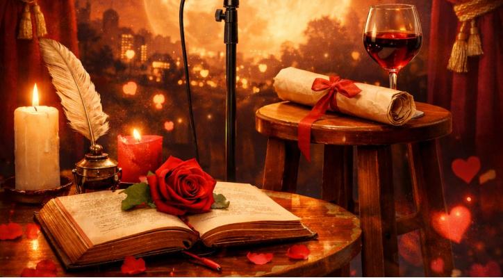 Enaversados. Recital poético musical de San Valentín 2026