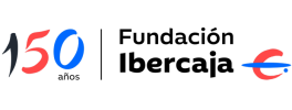 Logo. 150 años fundación Ibercaja Huesca.