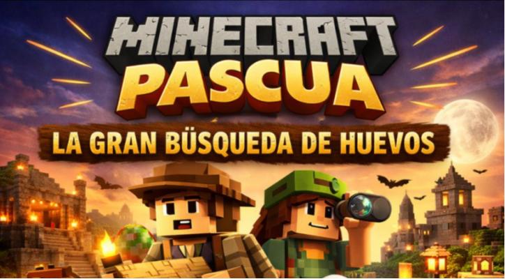 Minecraft Pascua. La gran búsqueda de huevos
