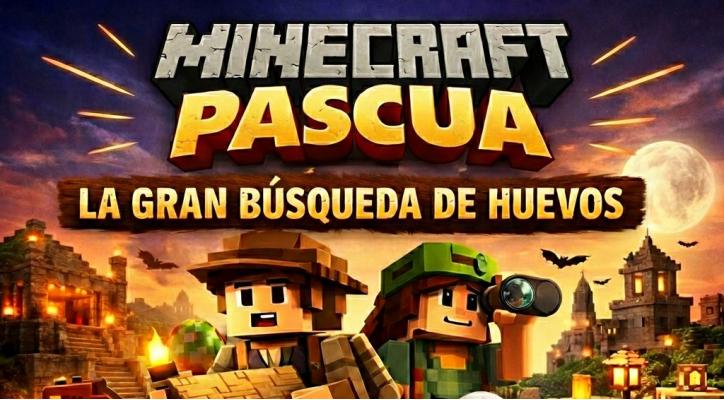 Minecraft Pascua. La gran búsqueda de huevos