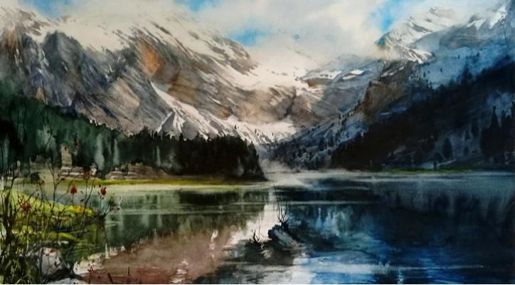 Sentimiento en acuarela. Martes