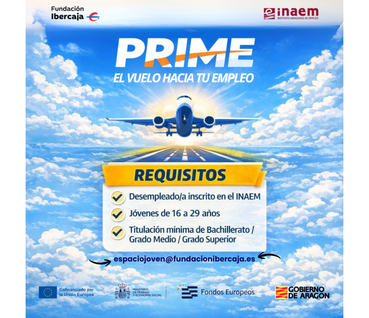 Programa PRIME: El vuelo hacia tu empleo