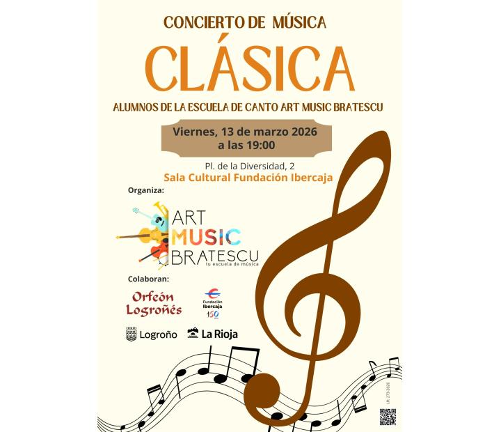 Concierto de Música Clásica de la Escuela de Canto Art Music Bratescu
