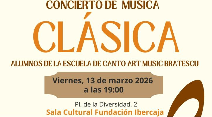 Concierto de Música Clásica de la Escuela de Canto Art Music Bratescu