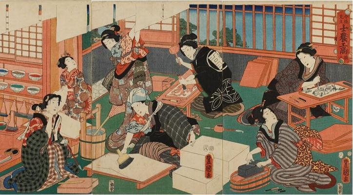 Un acercamiento al grabado japonés (Mokuhanga)