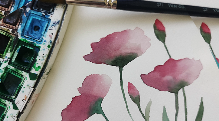 Tu jardín en acuarela 