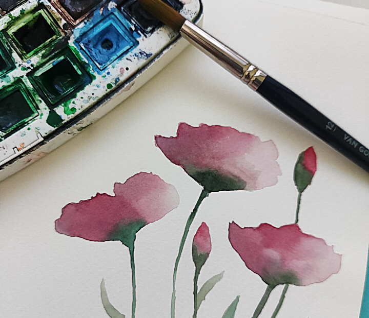 Tu jardín en acuarela 