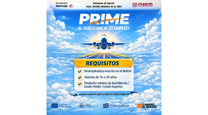 Programa PRIME: El vuelo hacia tu empleo