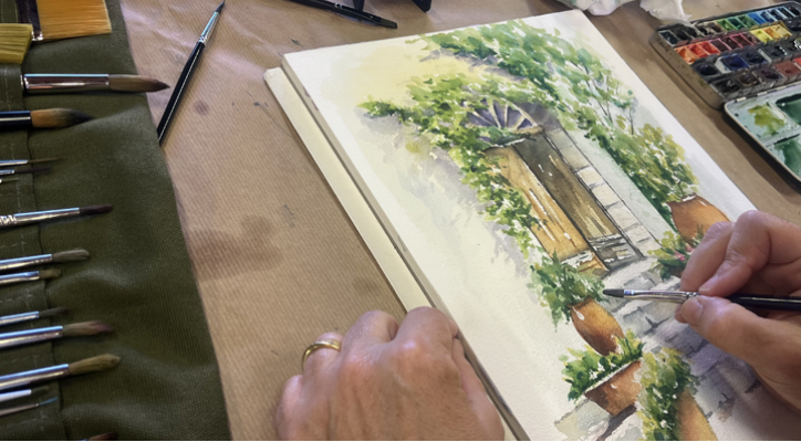 Pintura con Marian. Miércoles 9.45 h. 