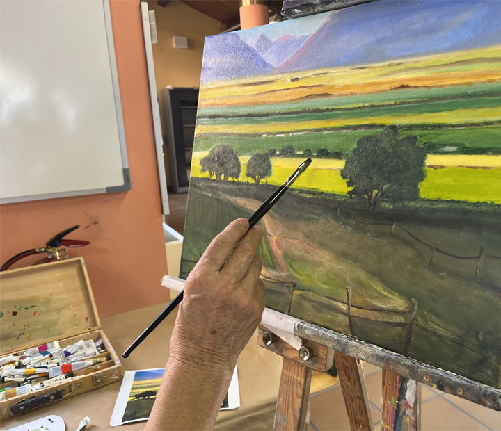 Pintura con Marian. Miércoles 16.30 h. 