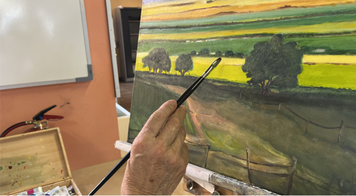 Pintura con Marian. Miércoles 16.30 h. 