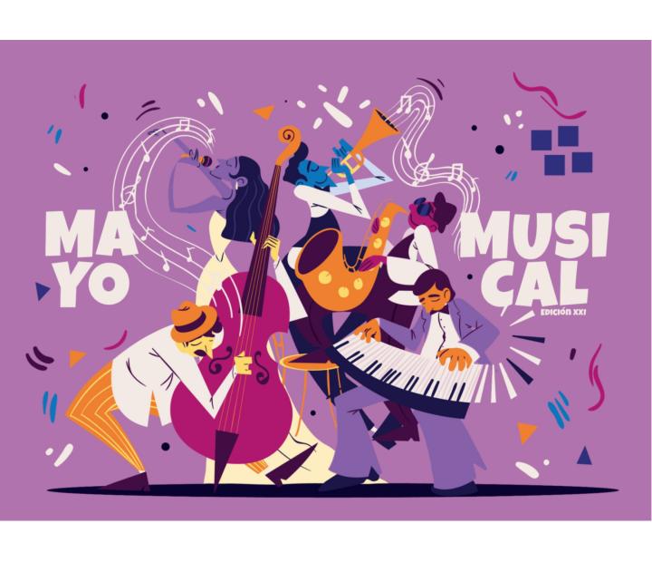 Mayo Musical. Moscatini, Cámara Lenta y Rioja Armónica Club