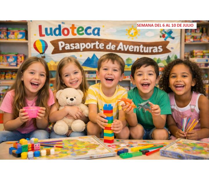Ludoteca del 6 al 10 de julio