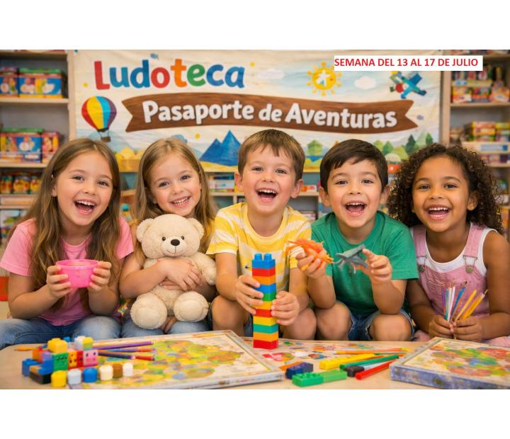 Ludoteca del 13 al 17 de julio