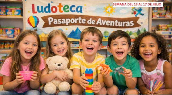 Ludoteca del 13 al 17 de julio