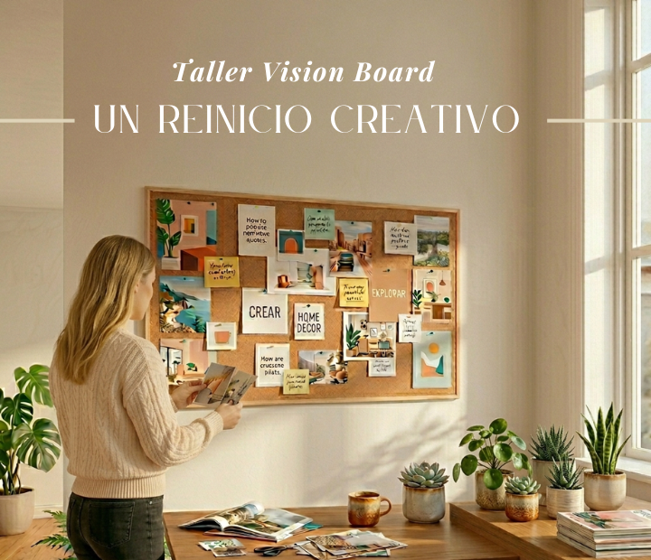 Taller Vision Board. Un reinicio creativo