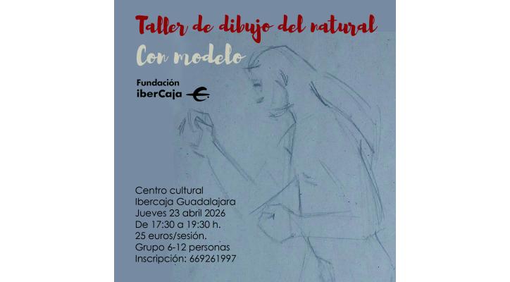 Dibujo al natural con modelo