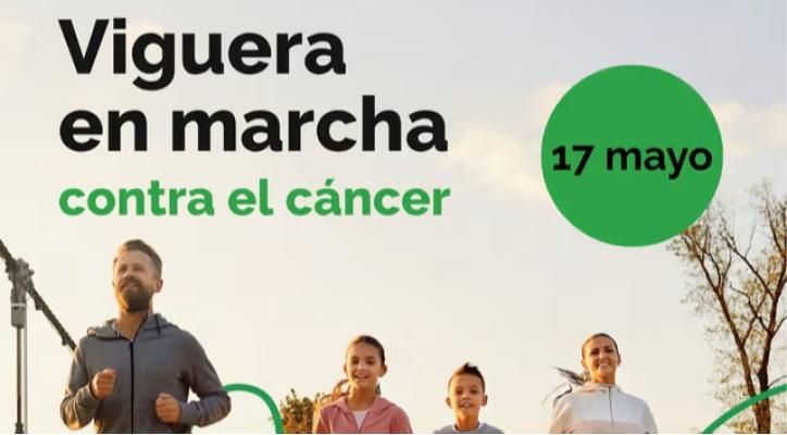 Viguera en marcha contra el cáncer