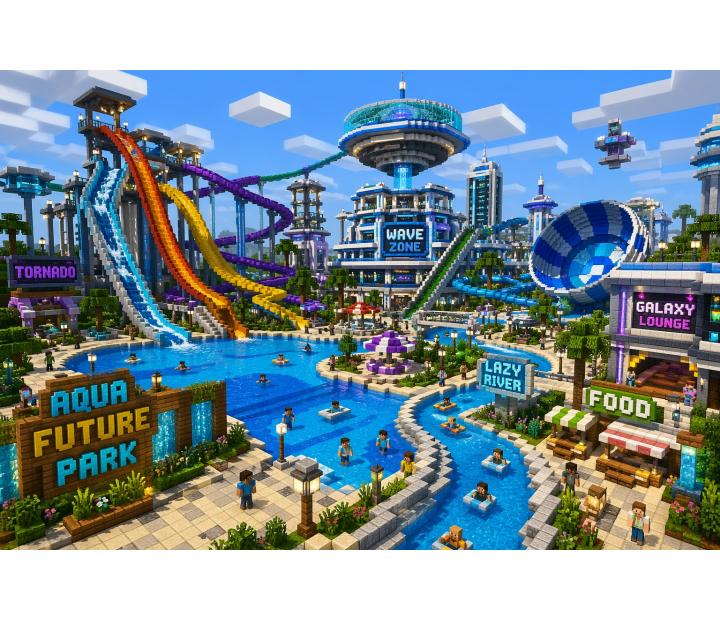 Minecraft Academy Aqua Future Park