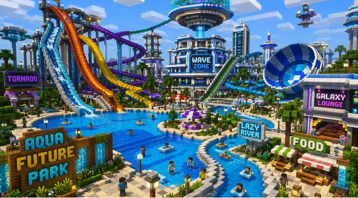 Minecraft Academy Aqua Future Park