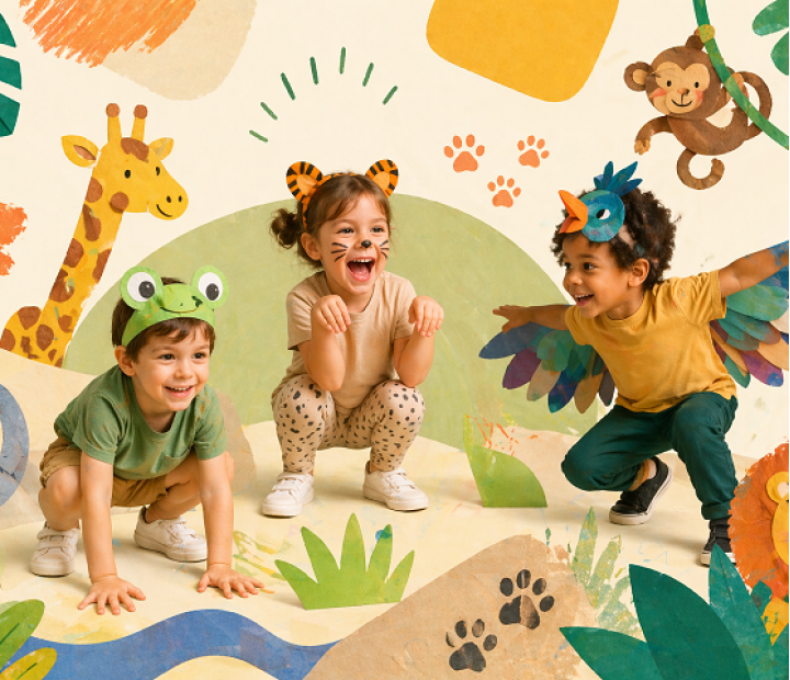 Play & Learn Camp. Animales en Acción