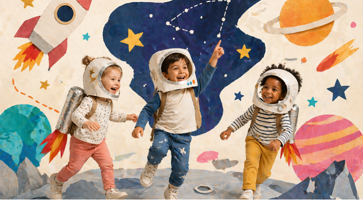 Play & Learn Camp. ¡Volamos al espacio!