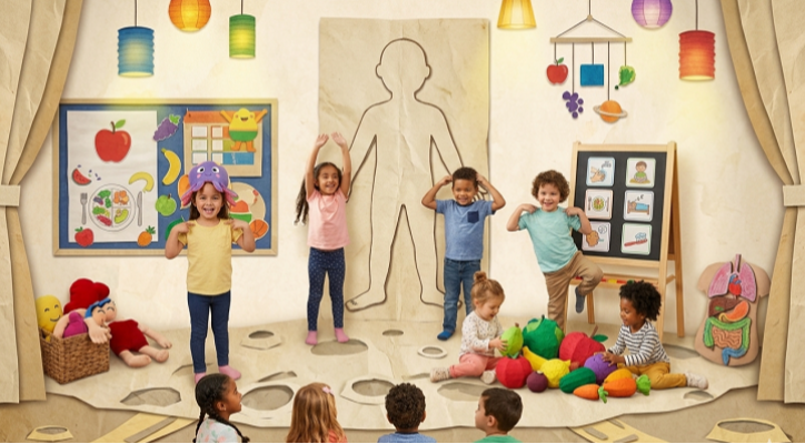 Play & Learn Camp. Mi cuerpo y yo