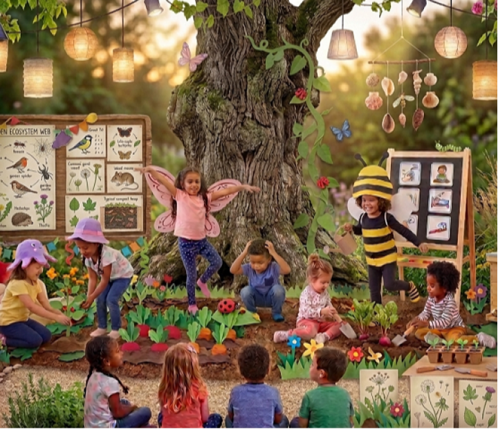 Play & Learn Camp. Pequeños jardineros