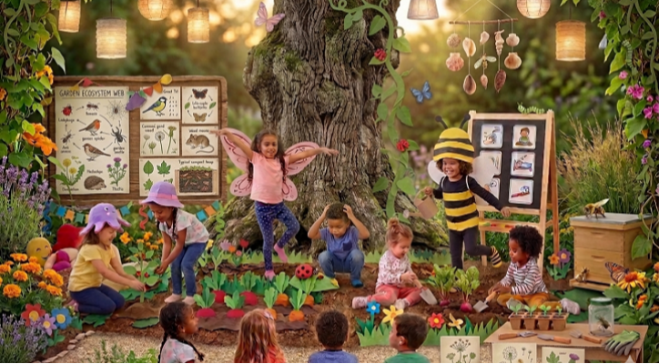Play & Learn Camp. Pequeños jardineros