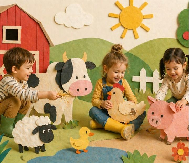 Play & Learn Camp. En la granja