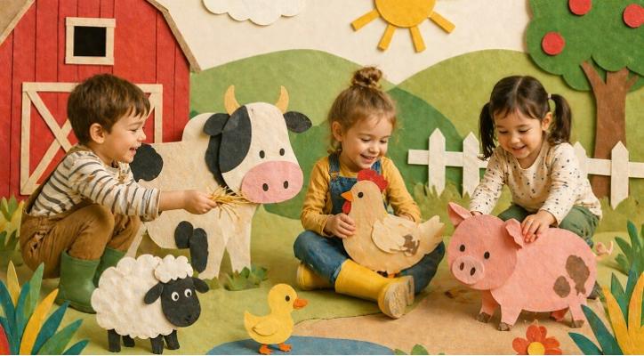 Play & Learn Camp. En la granja