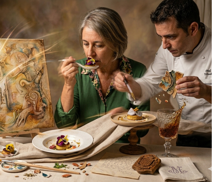 Cuadros que se comen. El arte en la cocina