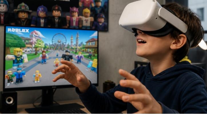 Roblox VR. Un mundo de realidad virtual