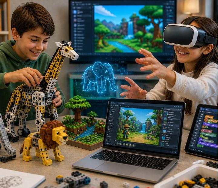ZooRobótica. Aprendemos de los animales+ IA Master Gamer. La inteligencia artificial al servicio del juego