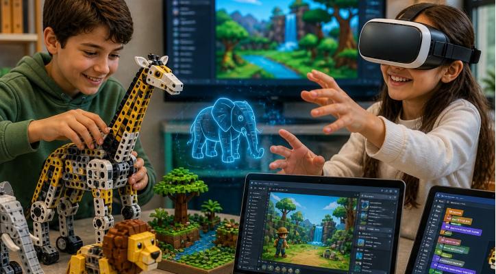 ZooRobótica. Aprendemos de los animales+ IA Master Gamer. La inteligencia artificial al servicio del juego