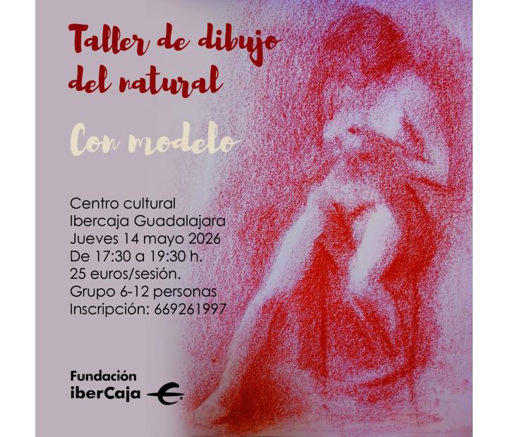 Dibujo al natural con modelo