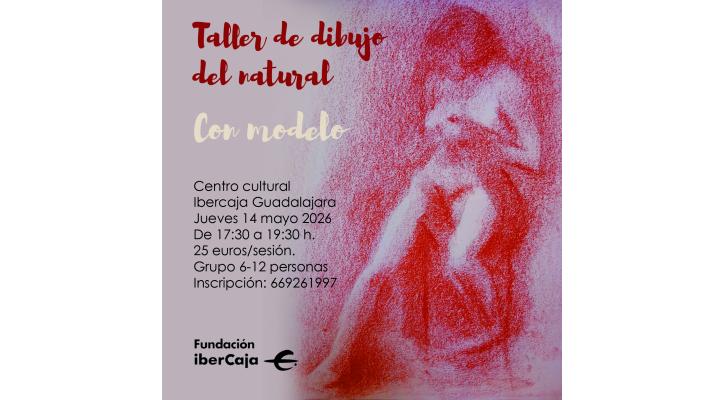 Dibujo al natural con modelo