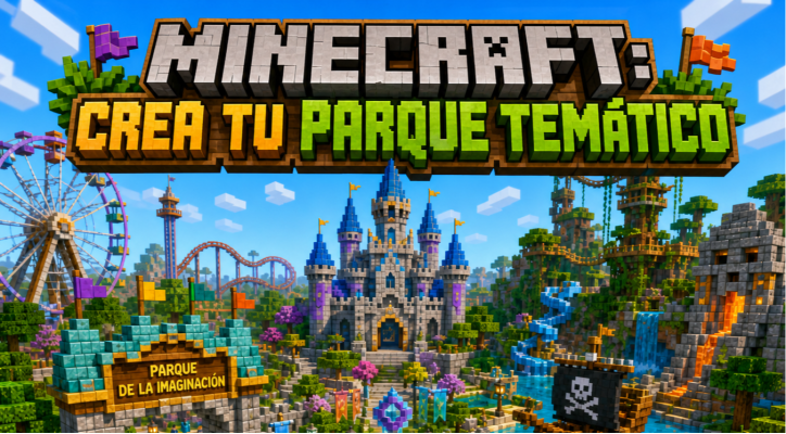 Minecraft. Crea tu parque temático