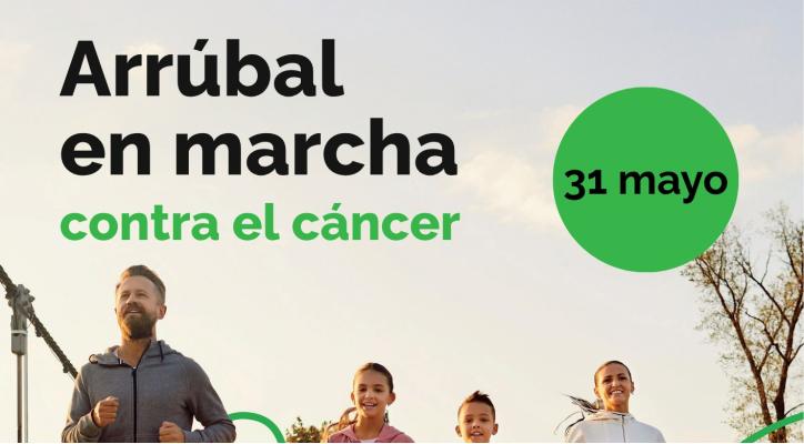 Arrúbal en marcha contra el cáncer