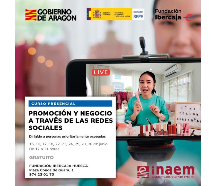 Promoción y negocio a través de las redes sociales