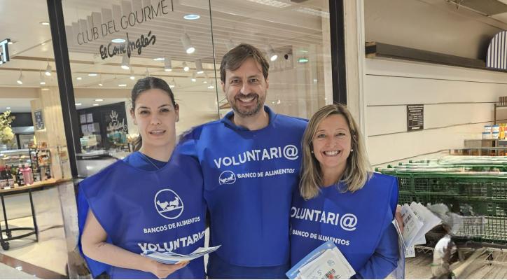 VOLUNTARIADO: Recogida de alimentos El Corte Inglés Paseo de Sagasta - 5 de junio (19:00 a 21:00h)