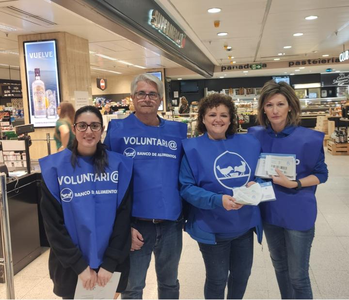 VOLUNTARIADO: Recogida de alimentos El Corte Inglés Paseo de la Independencia - 6 de junio (19:00 a 21:00h)